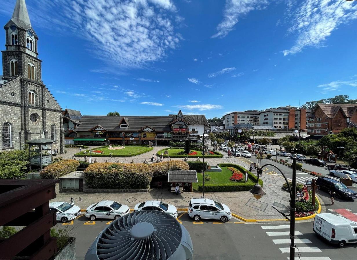 Apartamento Oppitz - No Coracao De Gramado Junto Da Rua Coberta Apartment ภายนอก รูปภาพ
